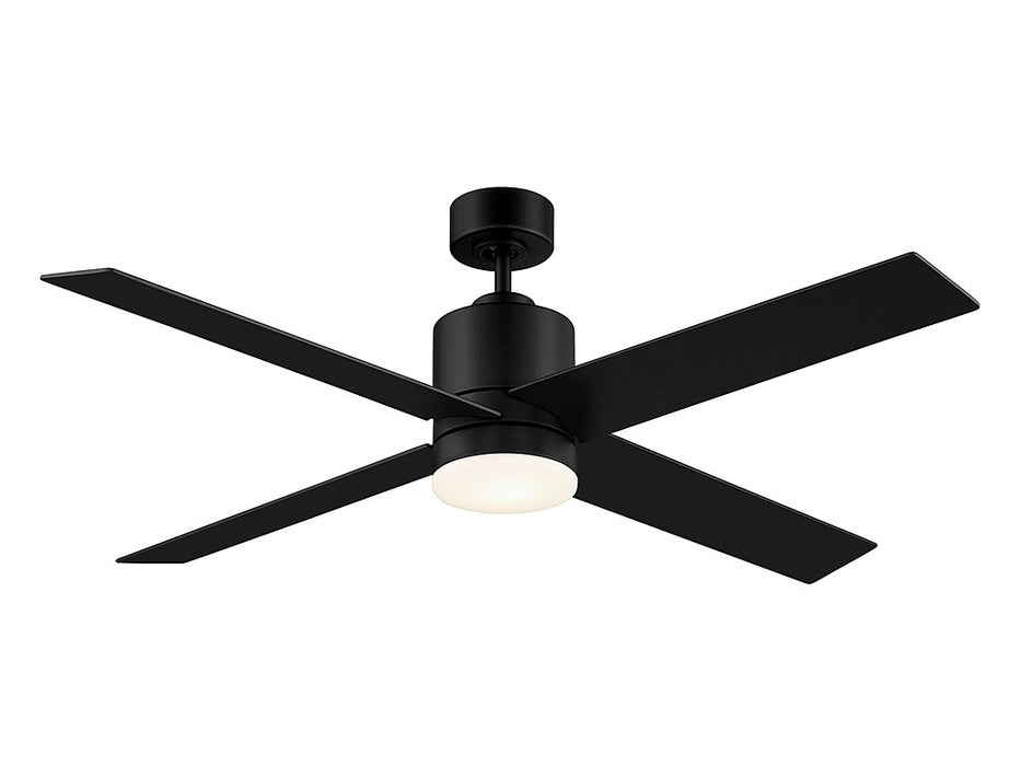 Meridian M2015MBK 52" Ceiling Fan, Matte Black
