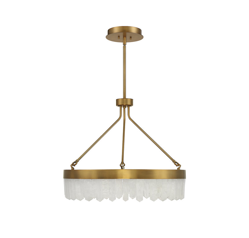 Savoy House 7-1620-43-322 LED Pendant, Warm Brass