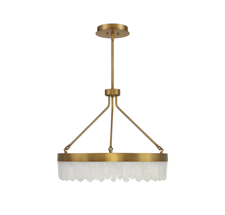 Savoy House 7-1620-43-322 LED Pendant, Warm Brass