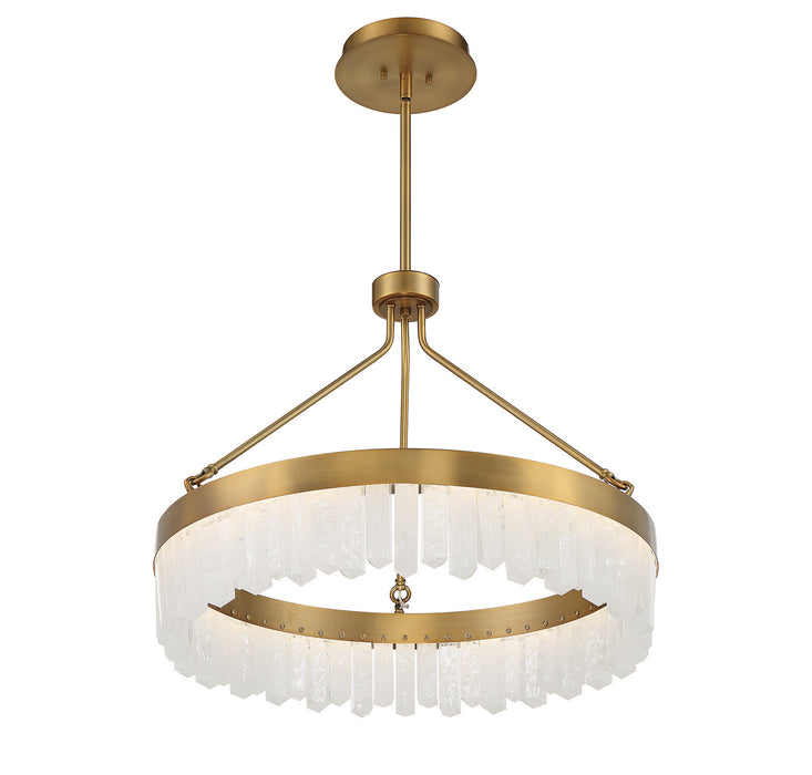 Savoy House 7-1620-43-322 LED Pendant, Warm Brass