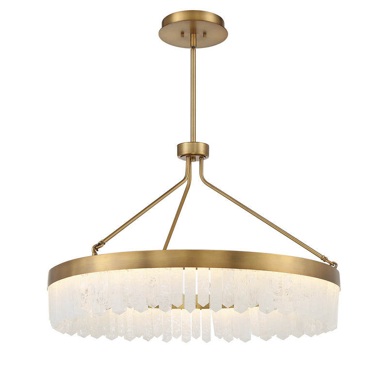 Savoy House 7-1621-53-322 LED Pendant, Warm Brass