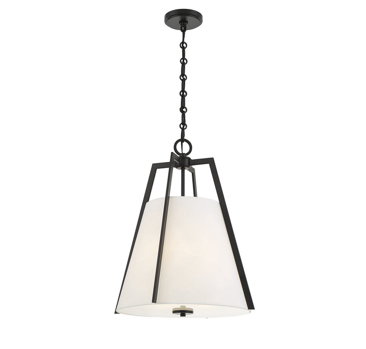 Savoy House 7-1875-3-89 Three Light Pendant, Matte Black