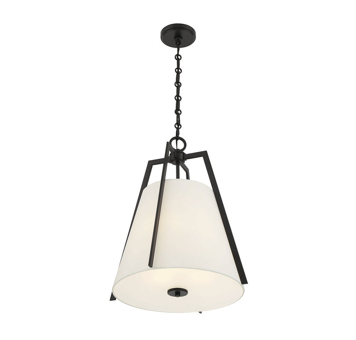 Savoy House 7-1875-3-89 Three Light Pendant, Matte Black