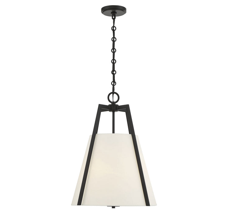 Savoy House 7-1875-3-89 Three Light Pendant, Matte Black