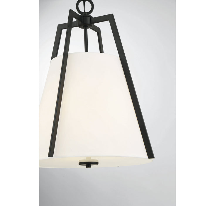Savoy House 7-1875-3-89 Three Light Pendant, Matte Black