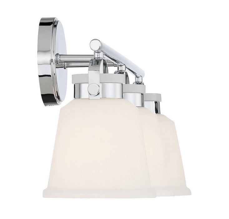 Savoy House 8-1627-3-11 Three Light Bathroom Vanity, Polished Chrome