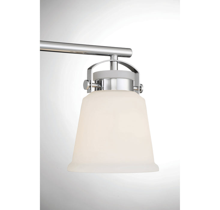Savoy House 8-1627-3-11 Three Light Bathroom Vanity, Polished Chrome