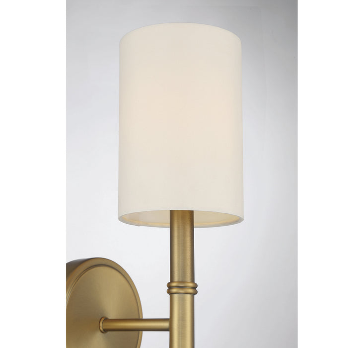 Savoy House 9-101-1-322 One Light Wall Sconce, Warm Brass