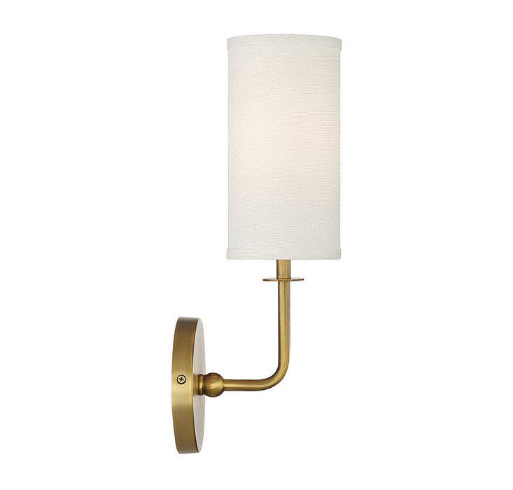 Savoy House 9-1755-1-322 One Light Wall Sconce, Warm Brass