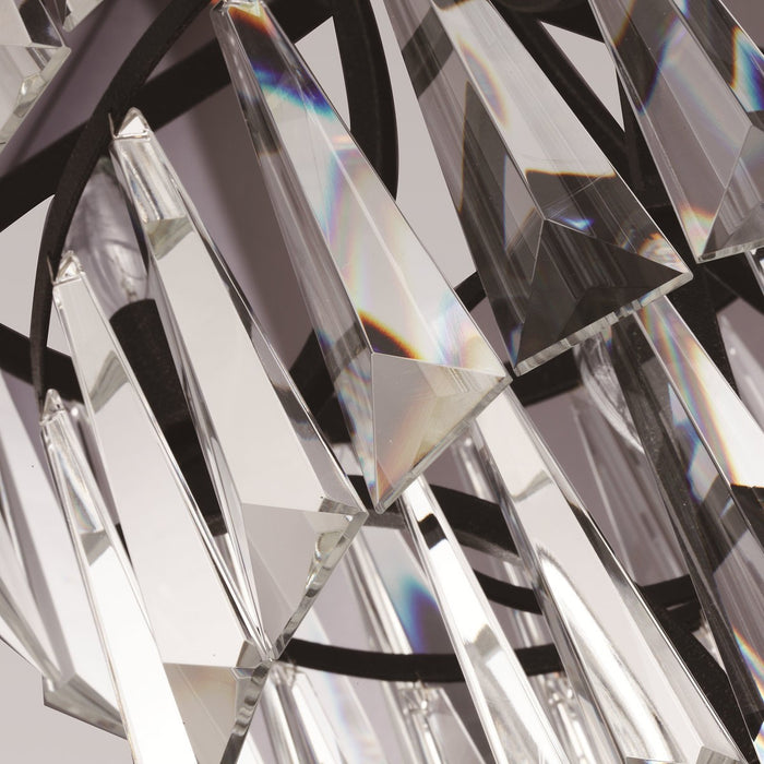 Zeev Lighting SF50003-3+1-PN Four Light Semi Flush Mount, Polished Nickel