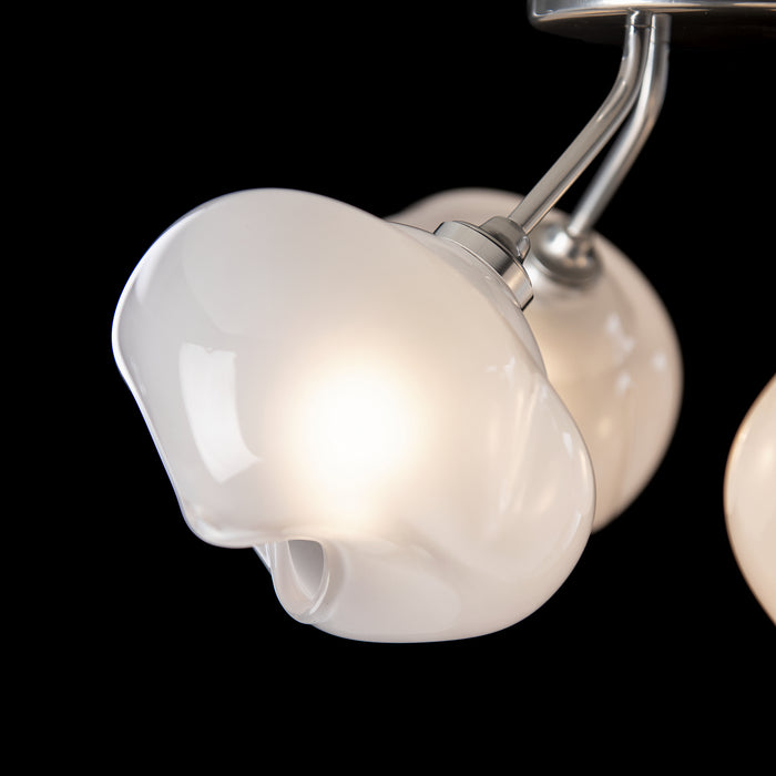 Hubbardton Forge 121370-SKT-85-FD0710 Four Light Semi-Flush Mount, Sterling