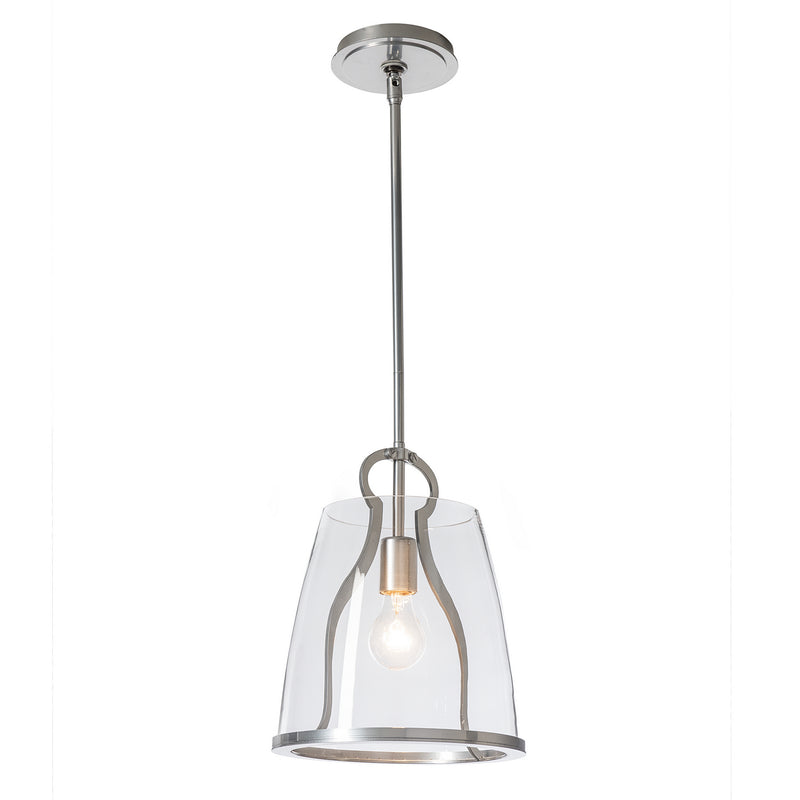 Hubbardton Forge 131065-SKT-MULT-85-ZM0721 One Light Pendant, Sterling