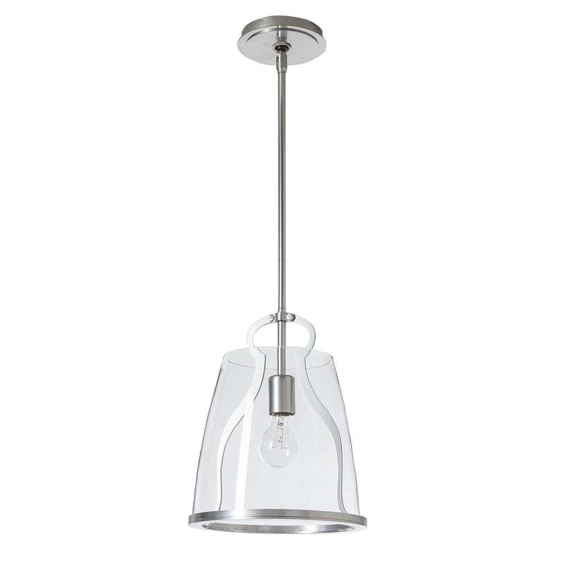 Hubbardton Forge 131065-SKT-MULT-85-ZM0721 One Light Pendant, Sterling