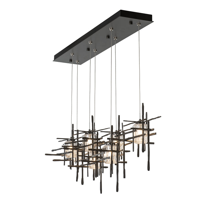 Hubbardton Forge 131095-SKT-STND-07-II0728 LED Pendant, Dark Smoke