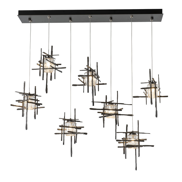 Hubbardton Forge 131095-SKT-STND-07-II0728 LED Pendant, Dark Smoke