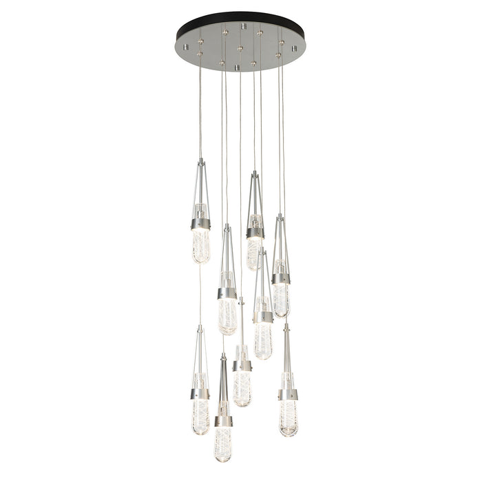 Hubbardton Forge 131100-SKT-STND-85-YJ0434 LED Pendant, Sterling