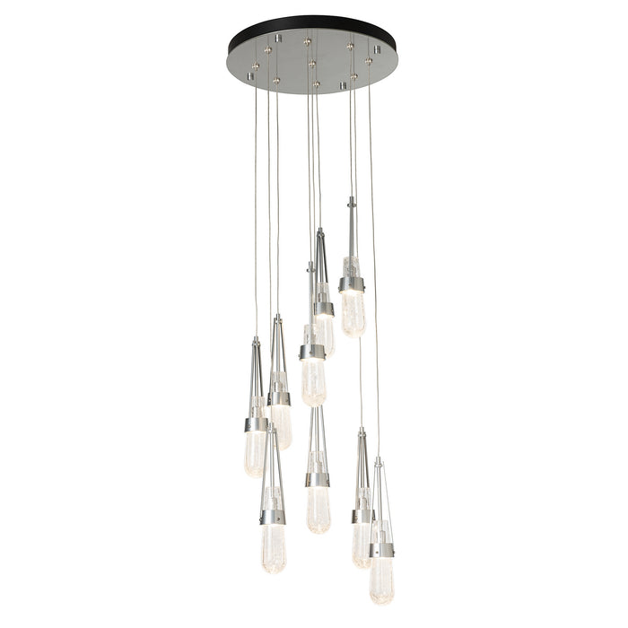 Hubbardton Forge 131100-SKT-STND-85-YG0434 LED Pendant, Sterling