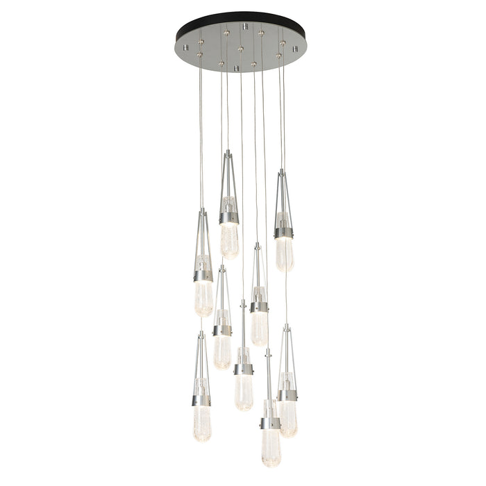 Hubbardton Forge 131100-SKT-STND-85-YG0434 LED Pendant, Sterling