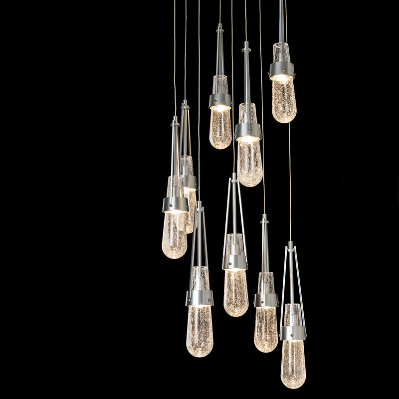 Hubbardton Forge 131100-SKT-STND-85-YG0434 LED Pendant, Sterling