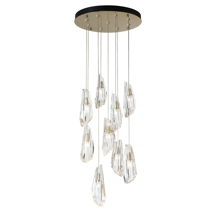 Hubbardton Forge 131101-SKT-LONG-10-CR LED Pendant, Black