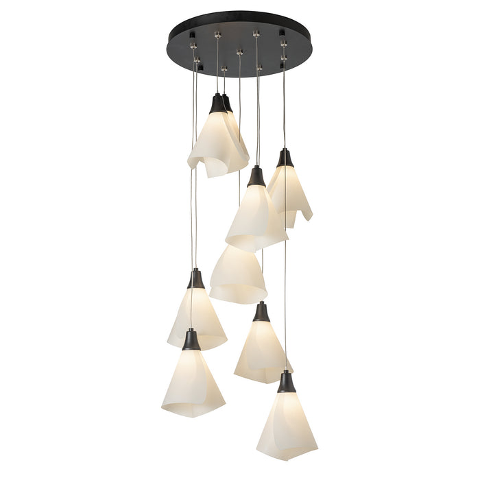 Hubbardton Forge 131102-SKT-STND-10-SH1987 LED Pendant, Black