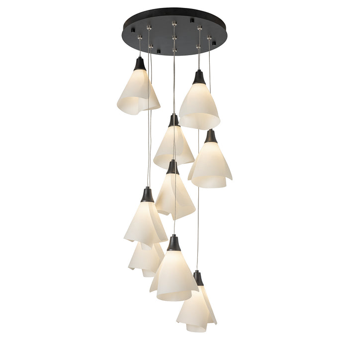 Hubbardton Forge 131102-SKT-STND-10-SH1987 LED Pendant, Black