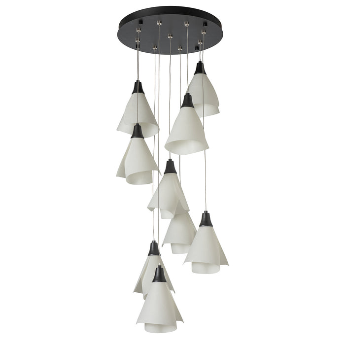 Hubbardton Forge 131102-SKT-STND-10-SH1987 LED Pendant, Black