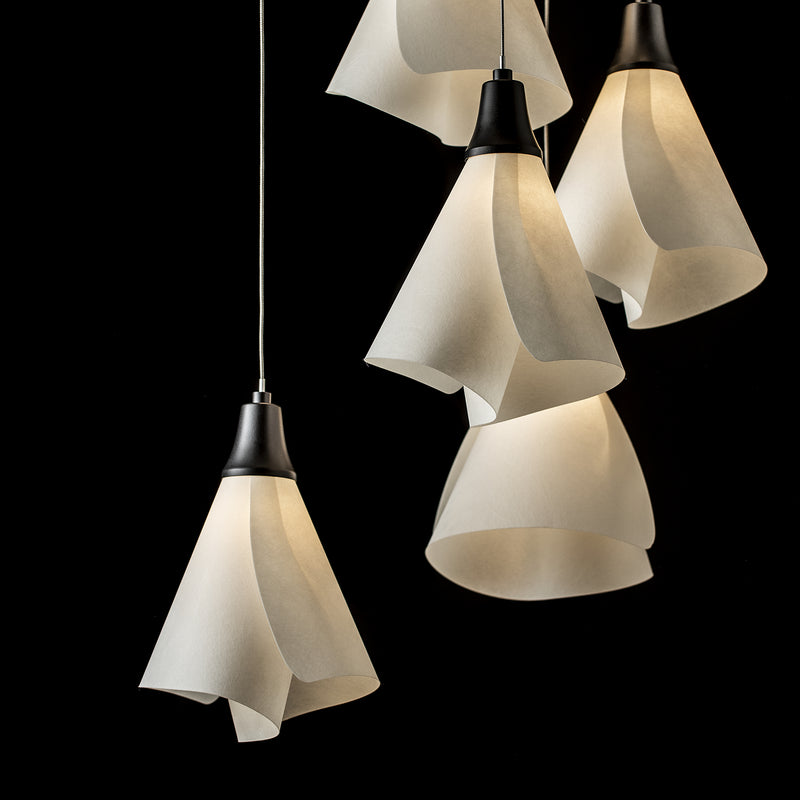 Hubbardton Forge 131102-SKT-STND-10-SH1987 LED Pendant, Black