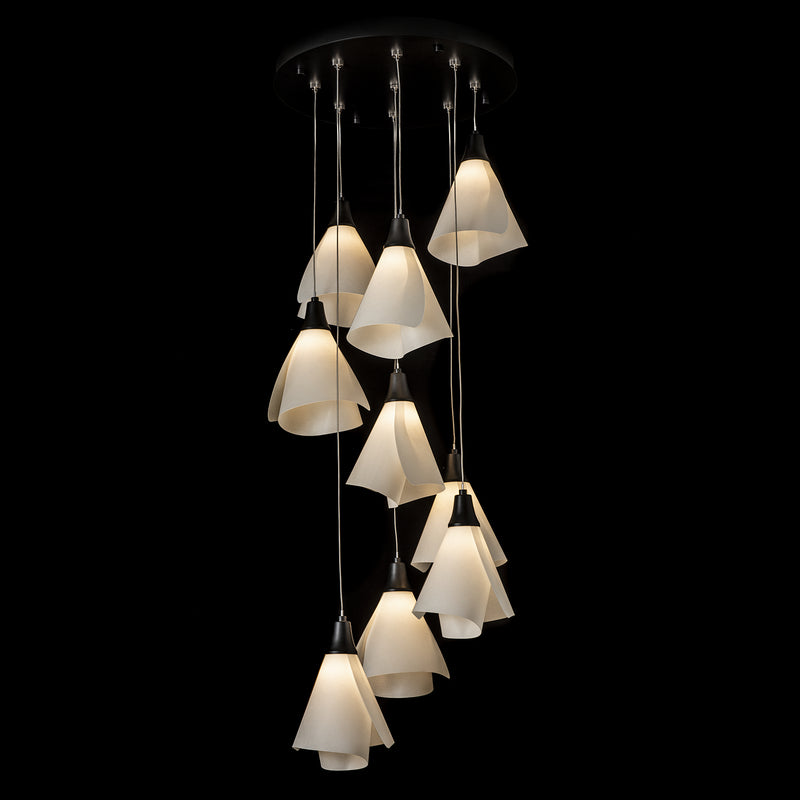 Hubbardton Forge 131102-SKT-STND-10-SH1987 LED Pendant, Black