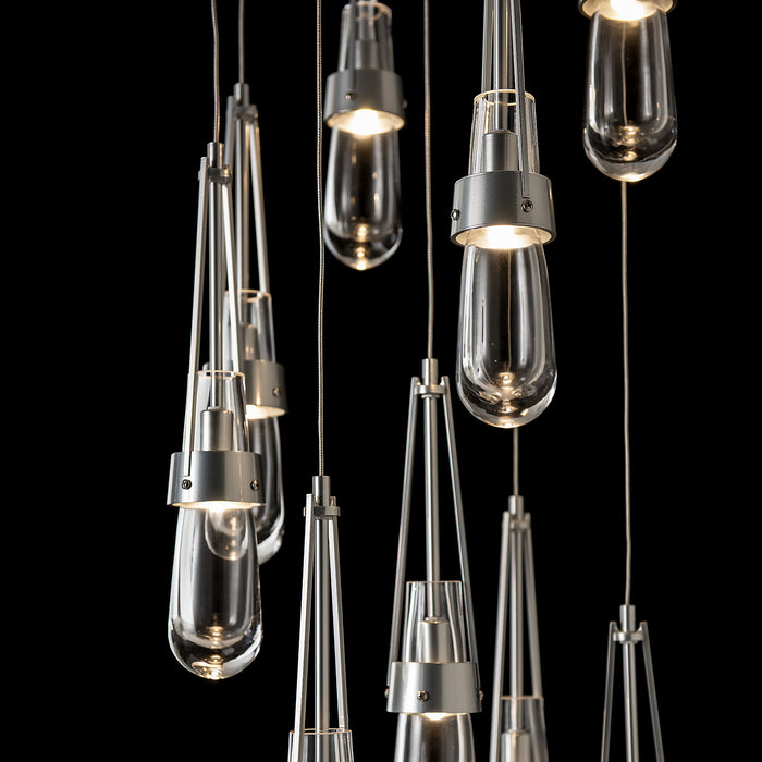 Hubbardton Forge 131108-SKT-STND-85-ZM0434 LED Pendant, Sterling