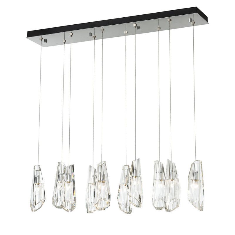 Hubbardton Forge 131201-SKT-STND-85-CR LED Pendant, Sterling