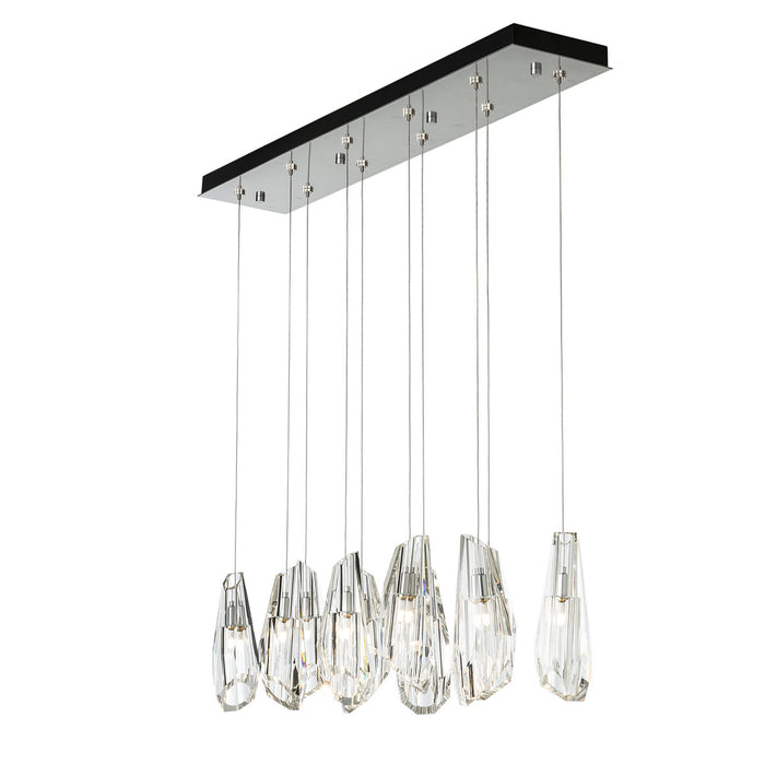 Hubbardton Forge 131201-SKT-STND-85-CR LED Pendant, Sterling