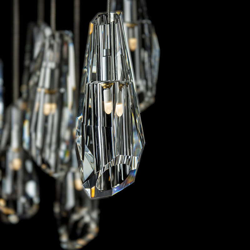 Hubbardton Forge 131201-SKT-STND-85-CR LED Pendant, Sterling