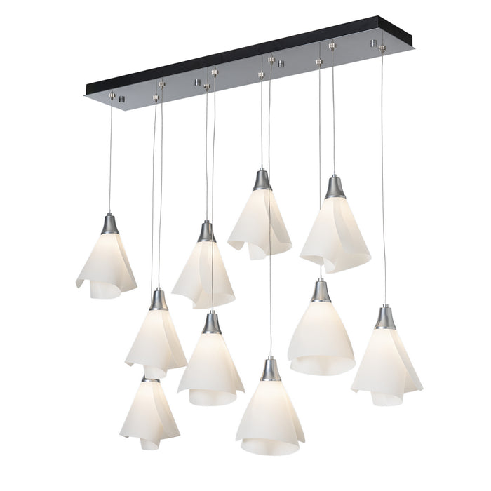 Hubbardton Forge 131202-SKT-STND-85-SH1987 LED Pendant, Sterling