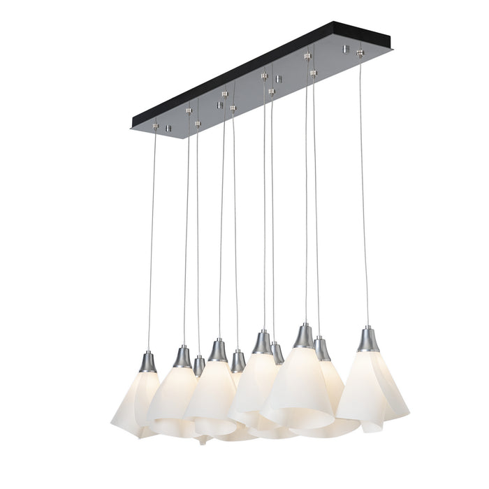 Hubbardton Forge 131202-SKT-STND-85-SH1987 LED Pendant, Sterling