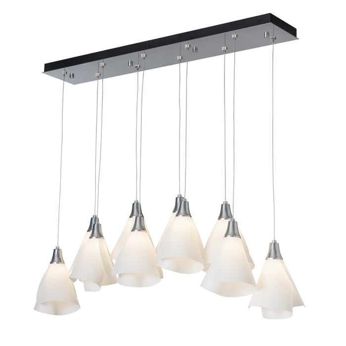 Hubbardton Forge 131202-SKT-STND-85-SH1987 LED Pendant, Sterling