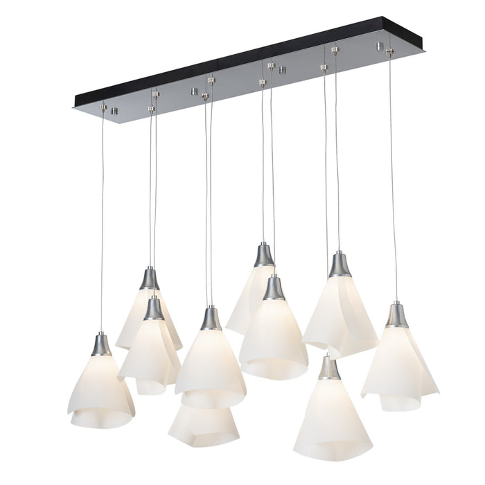 Hubbardton Forge 131202-SKT-STND-85-SH1987 LED Pendant, Sterling