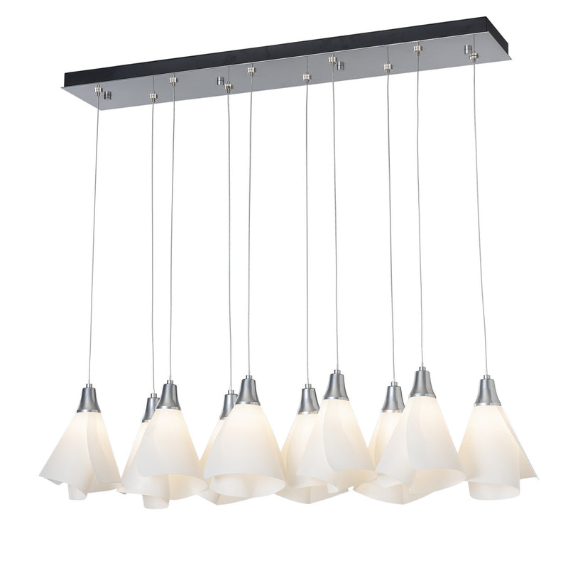 Hubbardton Forge 131202-SKT-STND-85-SH1987 LED Pendant, Sterling