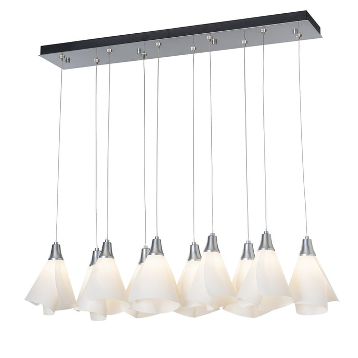Hubbardton Forge 131202-SKT-STND-85-SH1987 LED Pendant, Sterling