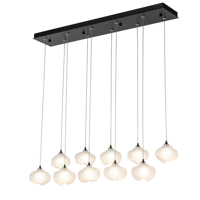 Hubbardton Forge 131203-SKT-STND-10-FD0710 LED Pendant, Black