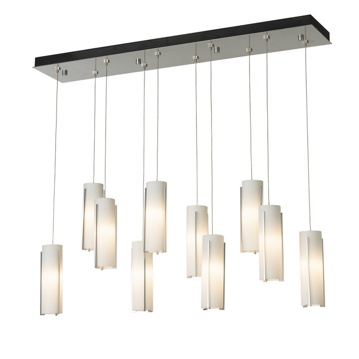 Hubbardton Forge 131204-SKT-STND-85-GG0065 LED Pendant, Sterling