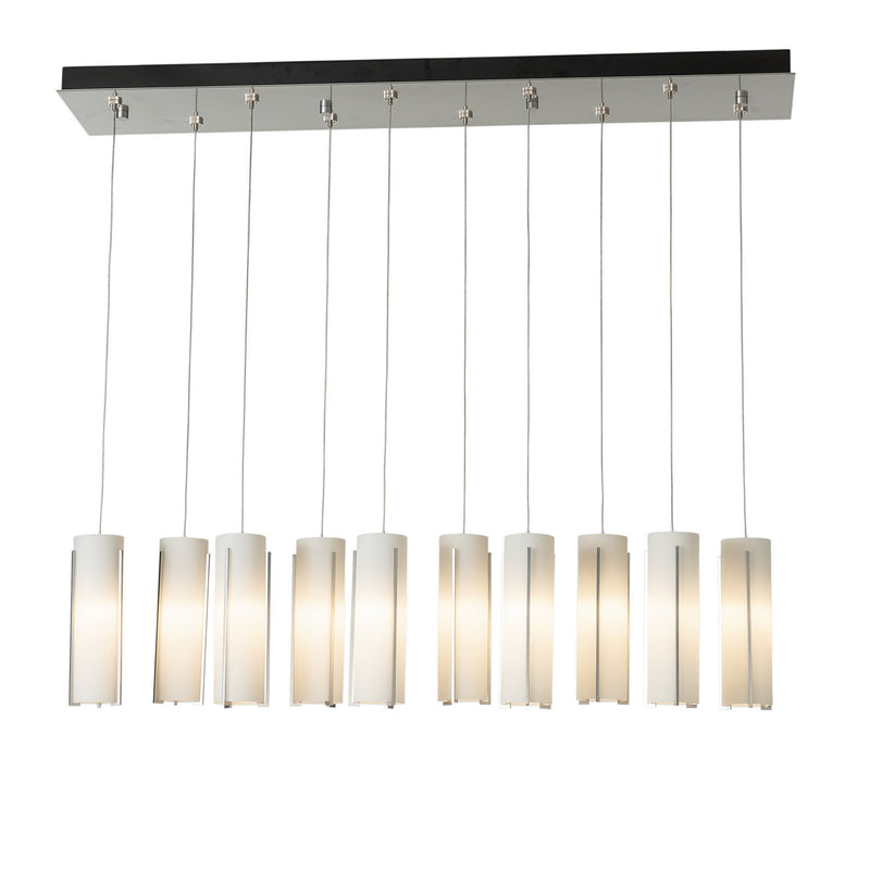 Hubbardton Forge 131204-SKT-STND-85-GG0065 LED Pendant, Sterling