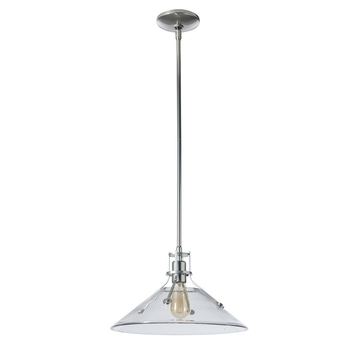 Hubbardton Forge 134553-SKT-MULT-85-ZM0686 One Light Pendant, Sterling