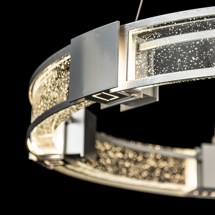 Hubbardton Forge 138588-SKT-STND-85-II0399 LED Pendant, Sterling