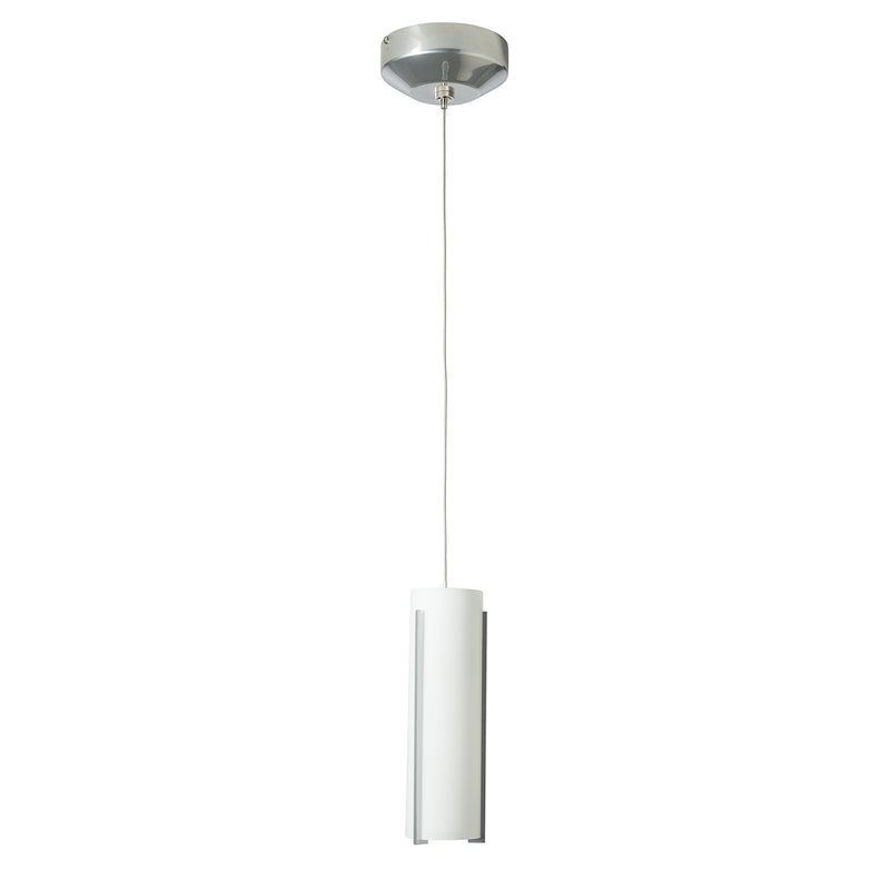 Hubbardton Forge 161180-SKT-STND-85-GG0065 One Light Mini Pendant, Sterling