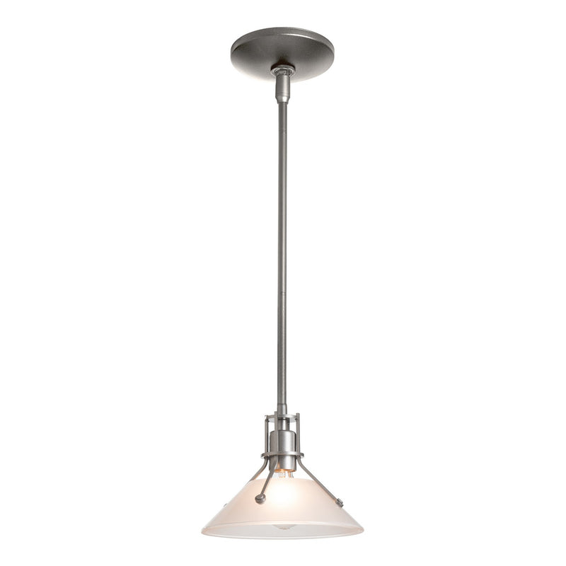 Hubbardton Forge 184253-SKT-MULT-82-FD0673 One Light Mini Pendant, Vintage Platinum