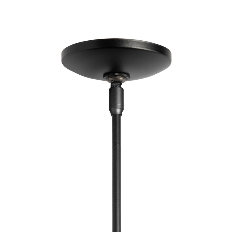 Hubbardton Forge 184530-SKT-MULT-07-SH1987 One Light Mini Pendant, Dark Smoke