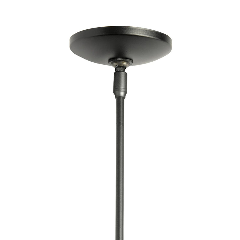 Hubbardton Forge 187250-SKT-MULT-07-ZM0378 One Light Mini Pendant, Dark Smoke