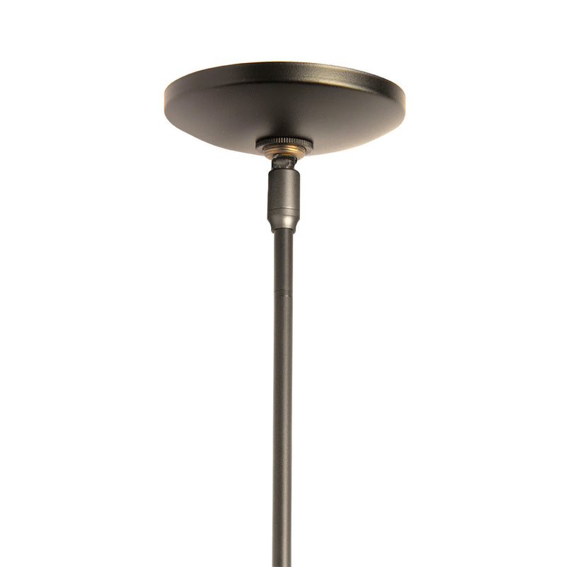 Hubbardton Forge 187340-SKT-MULT-07-ZM0447 One Light Mini Pendant, Dark Smoke