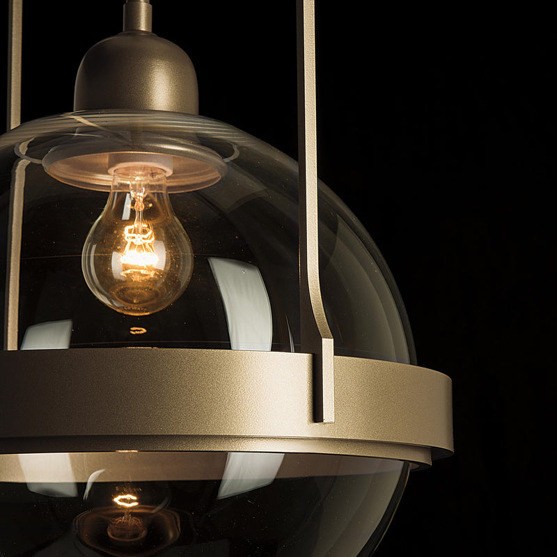 Hubbardton Forge 187460-SKT-MULT-84-ZM0605 One Light Mini Pendant, Soft Gold